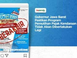 Pemutihan Pajak Kendaraan Jawa Barat Berakhir, Oktober Berlaku Normal