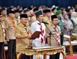 KDM Resmi Jabat Ketua Mabida, Sekda Herman Pimpin Kwarda Pramuka Jabar 2025-2030