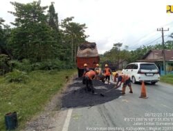 Kementerian PU Pastikan Jalan Nasional di Langkat Kembali Normal Pasca Banjir