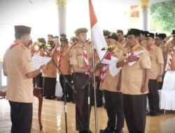 Bupati Ciamis Resmi Dilantik Jadi Ketua Mabicab Pramuka 2025–2030, Tegaskan Komitmen Pembinaan Generasi Muda