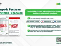 Waspada Penipuan Lowongan Kerja, Pegadaian Kanwil X Jawa Barat Imbau Masyarakat Jabar Lebih Selektif