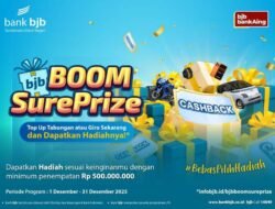 Program Promosi Akhir Tahun, bank bjb Hadirkan bjb Boom SurePrize untuk Nasabah