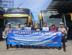 Polda Jabar Gelar Ramp Check dan Edukasi Ojek Online dalam Operasi Keselamatan Lodaya 2026