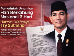 Pemerintah Umumkan Hari Berkabung Nasional 3 Hari, Hormati Wafatnya Try Sutrisno