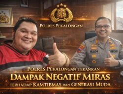 Polres Pekalongan Tekankan Dampak Negatif Miras terhadap Kamtibmas dan Generasi Muda