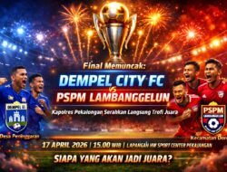 Final Memuncak: Dempel City FC vs PSPM Lambanggelun, Kapolres Pekalongan Serahkan Langsung Trofi Juara