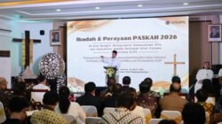 Hadiri Perayaan Paskah Kementerian ATR/BPN, Menteri Nusron: Paskah Membangun Semangat Kebangkitan Bangsa