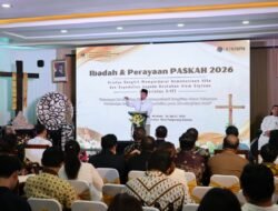 Hadiri Perayaan Paskah Kementerian ATR/BPN, Menteri Nusron: Paskah Membangun Semangat Kebangkitan Bangsa