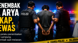 Pelaku Penembak Bripka Arya Ditangkap, Satu Tewas