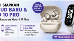Xiaomi Siapkan Earbud Baru dan Band 10 Pro Bareng Xiaomi 17 Max