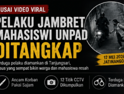 Usai Video Viral, Pelaku Jambret Mahasiswi Unpad Ditangkap
