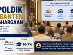 Program Poliran dan Poldik Antar Polda Banten ke Verifikasi Penghargaan