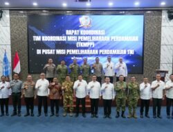 Pimpin Rakor Misi Pemeliharaan Perdamaian, Menko Polkam Tekankan Disiplin dan Kualitas Latihan Prajurit Garuda