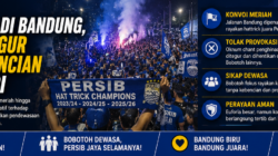 Lautan Biru di Bandung, Bobotoh Tegur Chant Kebencian Saat Konvoi