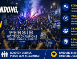 Lautan Biru di Bandung, Bobotoh Tegur Chant Kebencian Saat Konvoi