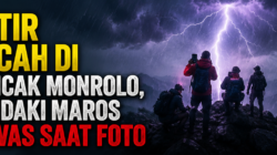 Petir Pecah di Puncak Monrolo, Pendaki Maros Tewas Saat Foto
