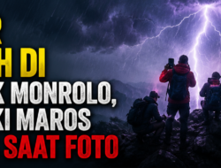 Petir Pecah di Puncak Monrolo, Pendaki Maros Tewas Saat Foto