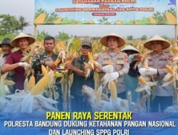 Panen Raya Serentak, Polresta Bandung Perkuat Distribusi Pangan