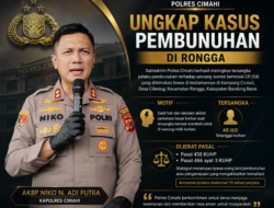 Polres Cimahi Ungkap Kasus Pembunuhan Wanita di Rongga, Pelaku Ternyata Tetangga Korban