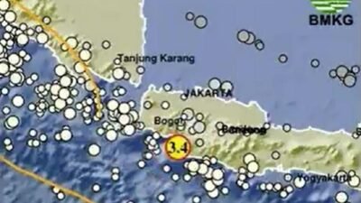 BMKG Ungkap Penyebab Gempa Sukabumi M 3,5 Sabtu Pagi