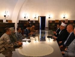 Wamenlu RI Bahas Moderasi Beragama dan Geopolitik Dunia Saat Bertemu Grand Mufti Kroasia