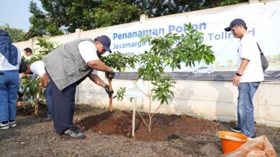 Jasa Marga Tanam 1.208 Pohon di Koridor Tol, Perkuat Komitmen Green Toll Road