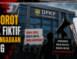 Selain TMP Cikutra, Massa Aksi Soroti Dugaan Proyek Fiktif dan Transparansi Pengadaan di DPKP Bandung