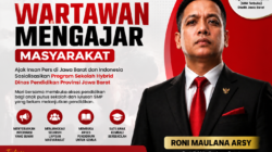 Roni Maulana Arsy Ajak Wartawan Sosialisasikan Program Sekolah Hybrid Disdik Jabar