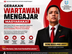 Roni Maulana Arsy Ajak Wartawan Sosialisasikan Program Sekolah Hybrid Disdik Jabar