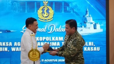 Gelar Silaturahmi Pimpinan TNI, Polri, BIN, dan Kejaksaan, Menko Polkam ajak Perkuat Komunikasi dan Kebersamaan untuk kepentingan bangsa
