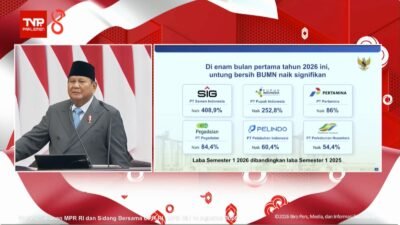 Presiden Prabowo Apresiasi Kinerja Pegadaian dalam Pidato Sidang Tahunan MPR 2026