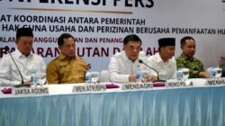 Berikan Arahan kepada Para Pemegang HGU dan PBPH, Menko Polkam tegaskan Tindakan Hukum bagi yang Melanggar