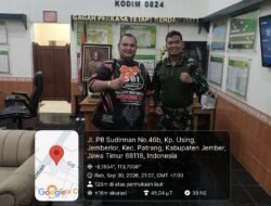 Dandim Jember dan Agung Sulistio Perkuat Komunikasi, Sinergi untuk Kepentingan Publik